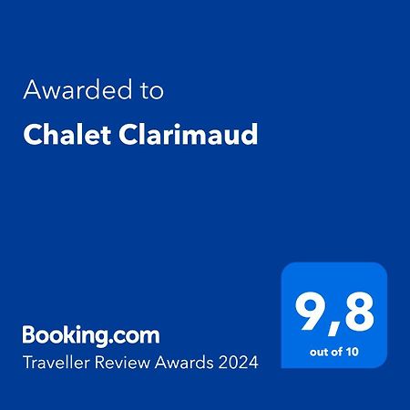 Вилла Chalet Clarimaud Brechaumont Экстерьер фото